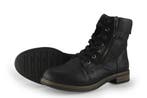 Rieker Veterboots in maat 39 Zwart, Verzenden, Zwart, Overige typen, Gedragen