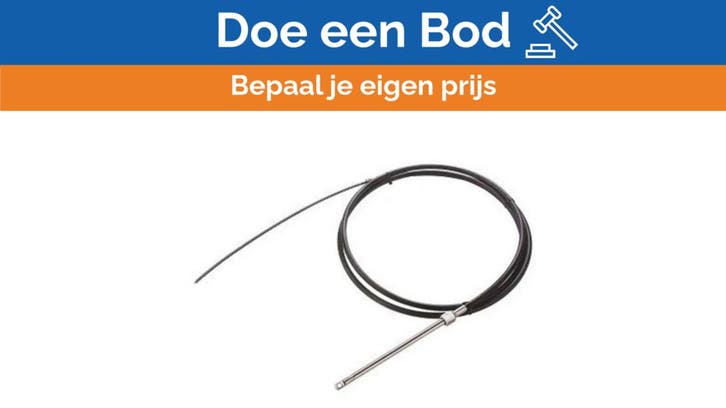Bieden: Vetus HCAB10 Outboard Engine Manual Steering Cable, Watersport en Boten, Bootonderdelen, Ophalen of Verzenden