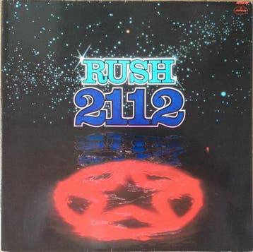 Rush - 2112 (LP, 1976), Verzenden, Gebruikt