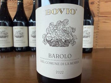 2022 Bovio Del Comune di La Morra - Barolo - 6 Flessen (0.75, Nieuw