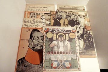 Steinlen, Jossot, Hermann-Paul et divers - LAssiette au