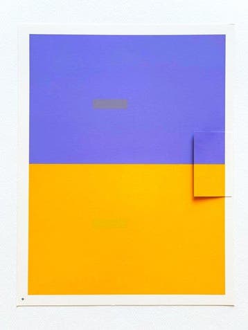 Josef Albers (1888-1976) - Interaction of Colors - VII-1