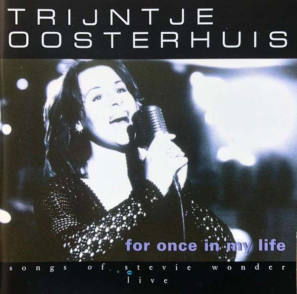 Trijntje Oosterhuis - For Once In My Life - Songs Of Stevie, Cd's en Dvd's, Cd's | Pop, Gebruikt, Verzenden
