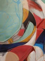 Kiri Aguilera (1982) - La Bailarina en Mosaico de Colores -