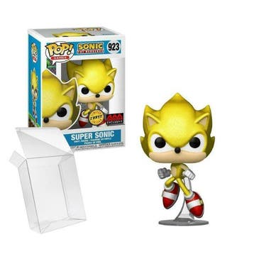 Funko Pop  Sonic  Super Sonic 923 AAA Anime  CHASE Edition, Verzamelen, Poppetjes en Figuurtjes, Verzenden, Nieuw