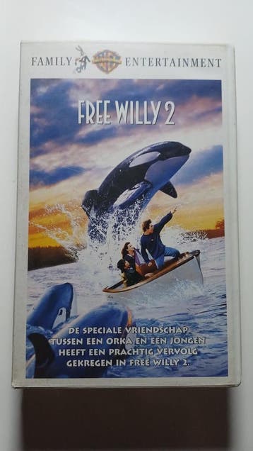 FREE WILLY 2: THE ADVENTURE HOME (VHS), Cd's en Dvd's, Gebruikt