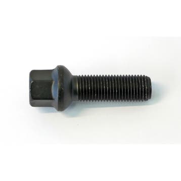 H&R Wielbout bolkonisch R14 M14x1.50 - Lengte 57mm - Zwart, Auto-onderdelen, Verzenden, Nieuw