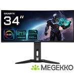 Gigabyte MO34WQC2 34  Wide Quad HD 240Hz OLED Gaming Monitor, Verzenden, Nieuw