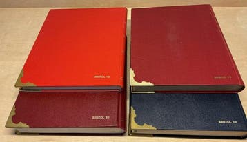 Nederland - 4 Zware kwaliteit Importa insteek-albums div, Postzegels en Munten, Gestempeld