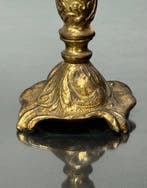 sculptuur, Oiseau sur perchoir - 21 cm - Legering