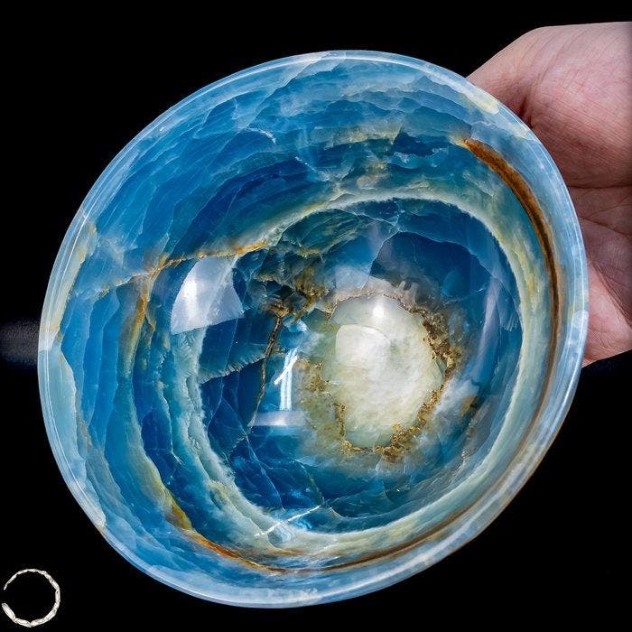 Uiterst verfijnde, hoogkwalitatieve Onyx-schaal –, Verzamelen, Mineralen en Fossielen