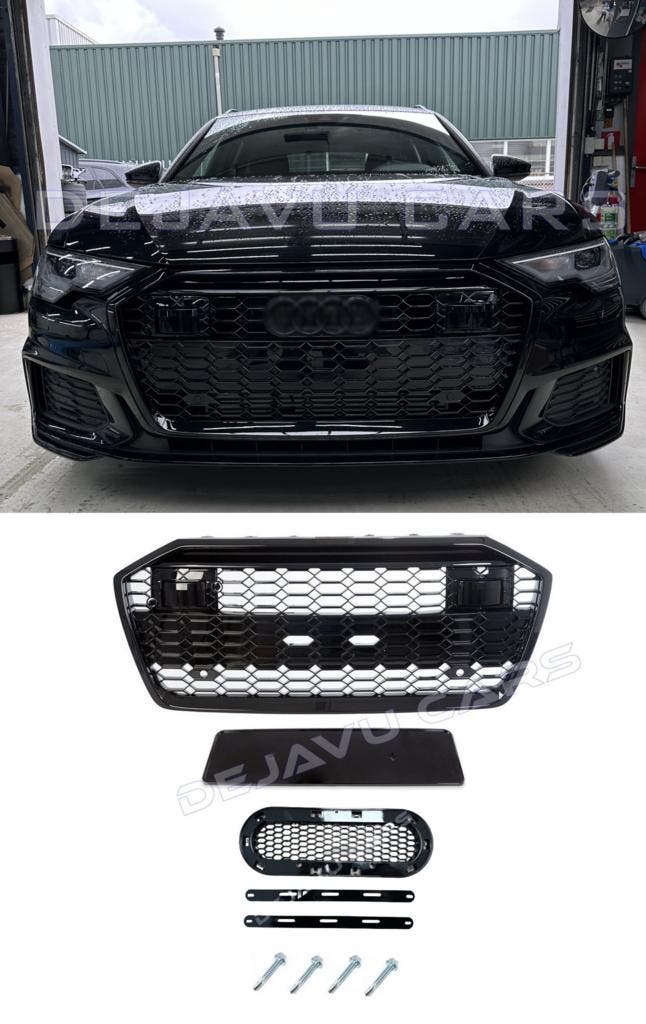 RS6 Look Front Grill voor Audi A6 C8 / S line, Autos : Divers, Tuning & Styling, Enlèvement ou Envoi