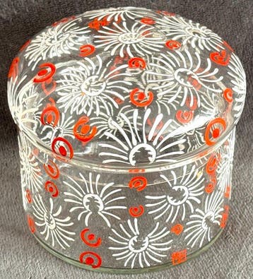 Ida Paulin (1880 - 1955) signiert - Kan - Glas - Art Deco