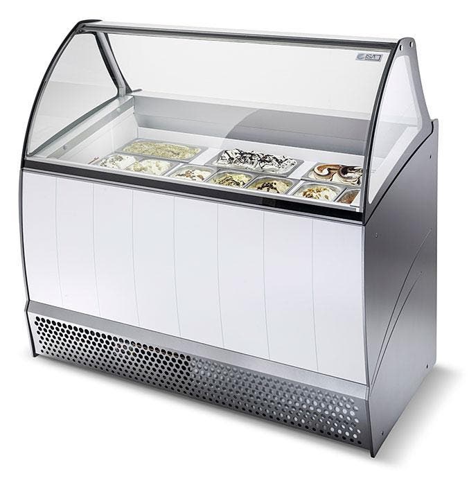 Schepijsvitrine Bermuda 13, Zakelijke goederen, Horeca | Keukenapparatuur, Koelen en Vriezen, Verzenden