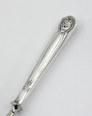Jugendstil (1900-1910) fruitcouverts in originele LUXE, Antiquités & Art