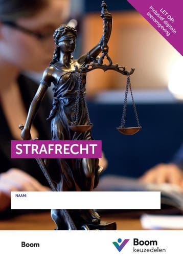 Keuzedeel Strafrecht versie 2025 | combipakket 9789037269529, Boeken, Verzenden, Zo goed als nieuw