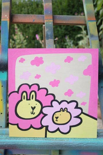 Kev Munday - Wooden Cloud Lions