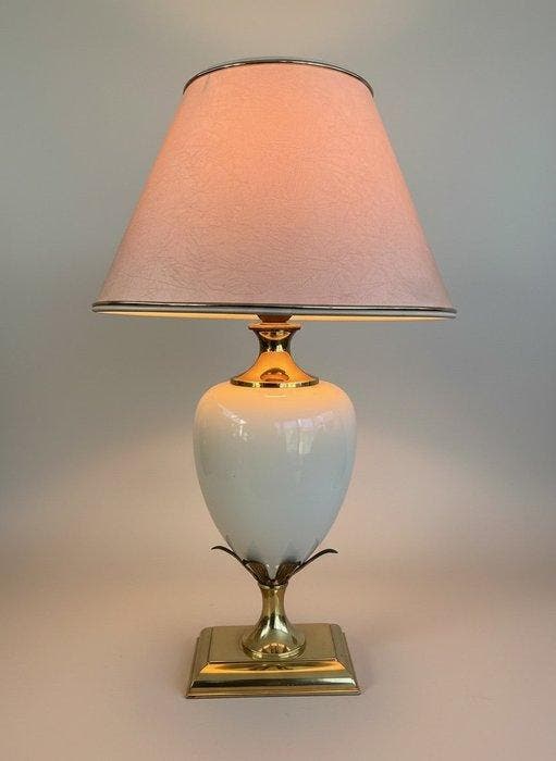 Maison Le Dauphin (France) - Lamp - Kan - Metaal, Messing,, Antiquités & Art, Curiosités & Brocante