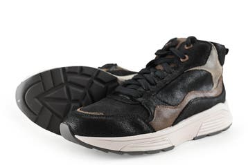 Theo Jansen Hoge sneakers in maat 41 Zwart, Verzenden, Zwart, Zo goed als nieuw, Theo Jansen
