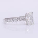 Zonder minimumprijs - Ring - 14 karaat Witgoud - 2.48ct. tw., Nieuw