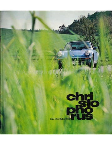 1978 PORSCHE CHRISTOPHORUS MAGAZINE 153 DUITS, Ophalen of Verzenden