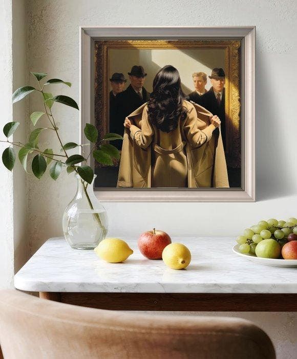 Le Yack - Unveiled Gaze - Hand signed, Antiquités & Art, Art | Objets design