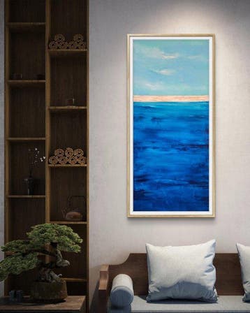 Gaby Acevedo - Mar - La calma azul (XL) - No Reserve