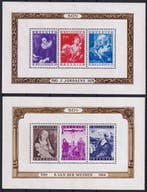 Belgique 1949 - Blokken Jordaens et Van der Weyden - OBP/COB, Gestempeld