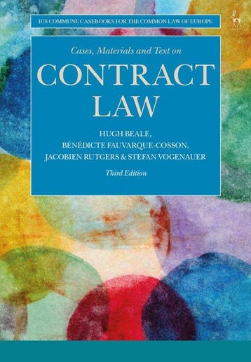Cases, Materials and Text on Contract Law 9781509912575, Livres, Verzenden, Hugh Beale