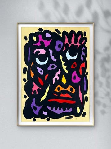 Nuno Barbedo - Thinking on you (Original Painting)