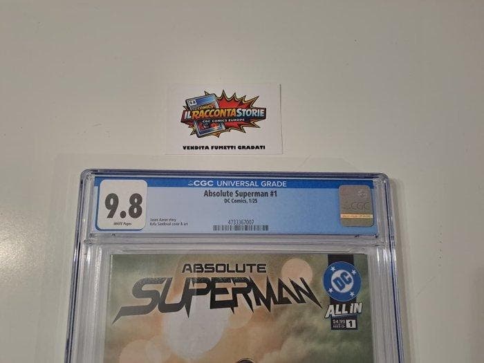 Absolute Superman 1 - Absolute Superman #1 - 1 Graded comic, Boeken, Strips | Comics