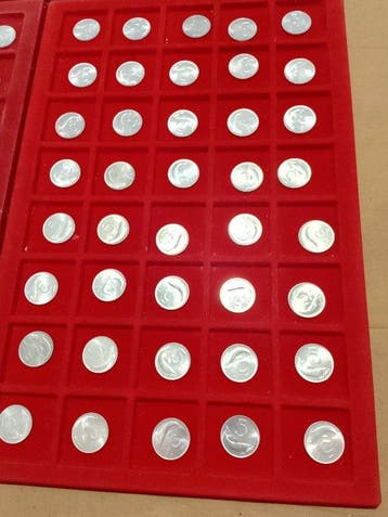 Italië. Lotto monete Repubblica italiana incl. 33 gram