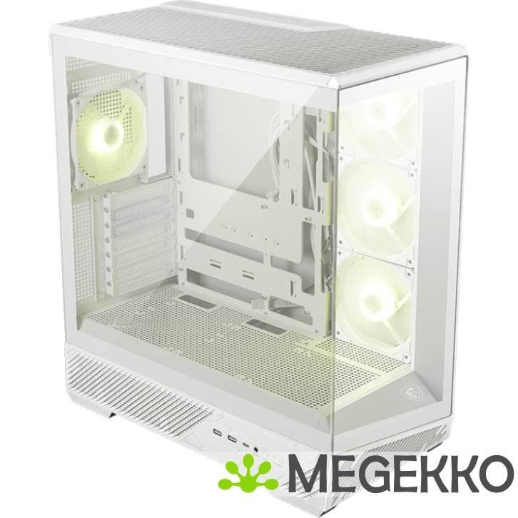 MSI MAG PANO 130R PZ WHITE computerbehuizing Midi Tower Wit, Informatique & Logiciels, Boîtiers d'ordinateurs, Envoi