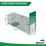 MaxxGarden Vangkooi - Rattenval opvouwbaar 80x25x30cm (Dier), Ophalen of Verzenden
