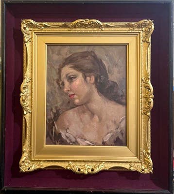 Attilio Toro (1892-1982) - Profilo di donna