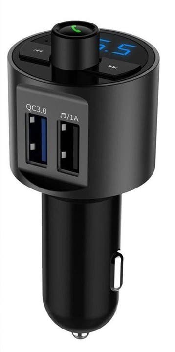 DrPhone BC4 FM Transmitter - Dual USB - Bluetooth 5.0 -, Telecommunicatie, Carkits, Verzenden, Nieuw