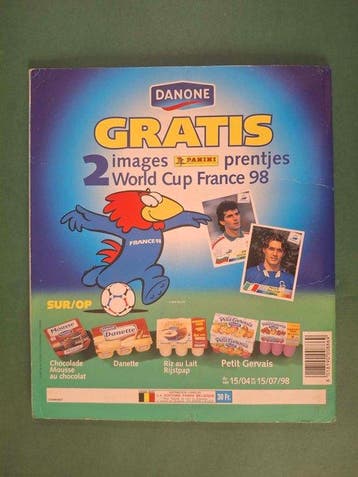 1998 Panini France 98 World Cup Zinedine Zidane, Del Piero -, Verzamelen, Nieuw