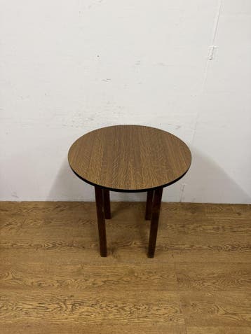 Gebruikte Cafétafel (70 cm rond) - T1673, Ophalen, Nieuw