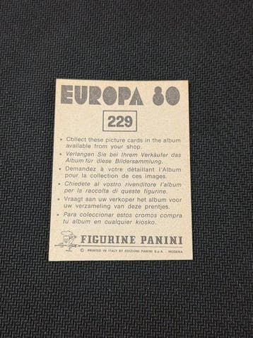 1980 Panini Europa 80 Badge Osterreich Sticker - Presque, Collections