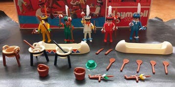 Playmobil - Système - 3250 - Playmobil Indianer-Box 3250 -