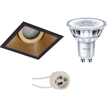 Pragmi Zano Pro 3W Dimbare LED Spot Set - Kantelbare Vierkan, Huis en Inrichting, Verzenden, Nieuw
