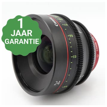 Canon CN-E 24mm T1.5 L F (M) Cine-Servo | Tweedehands, Verzenden, Zo goed als nieuw