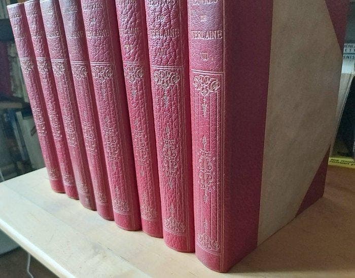 Paul Verlaine / Berthold Mahn - Œuvres complètes - 1931, Antiquités & Art, Antiquités | Livres & Manuscrits