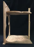 Tea ceremony tool shelf (H:46cm) / Japanese Vintage Sado -