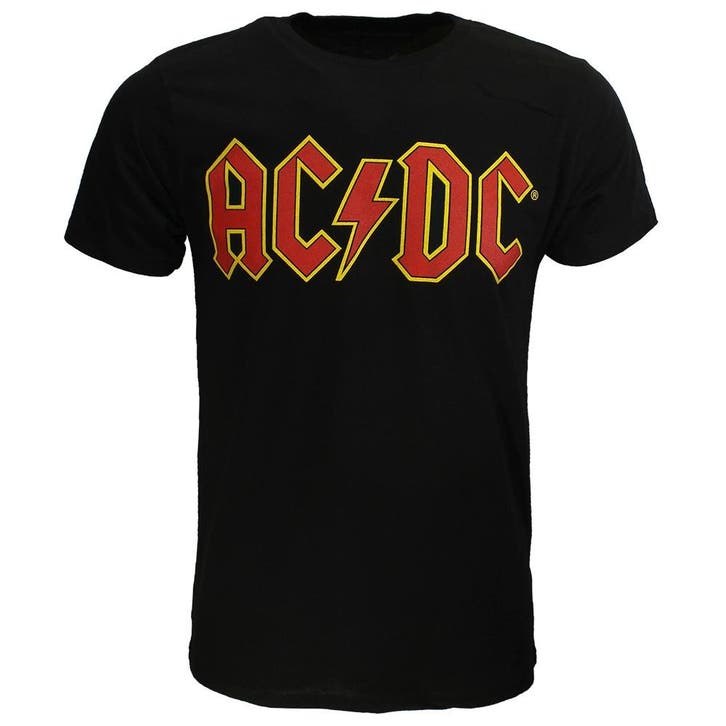 AC/DC Massive Logo Official Band T-Shirt, Kleding | Heren, T-shirts