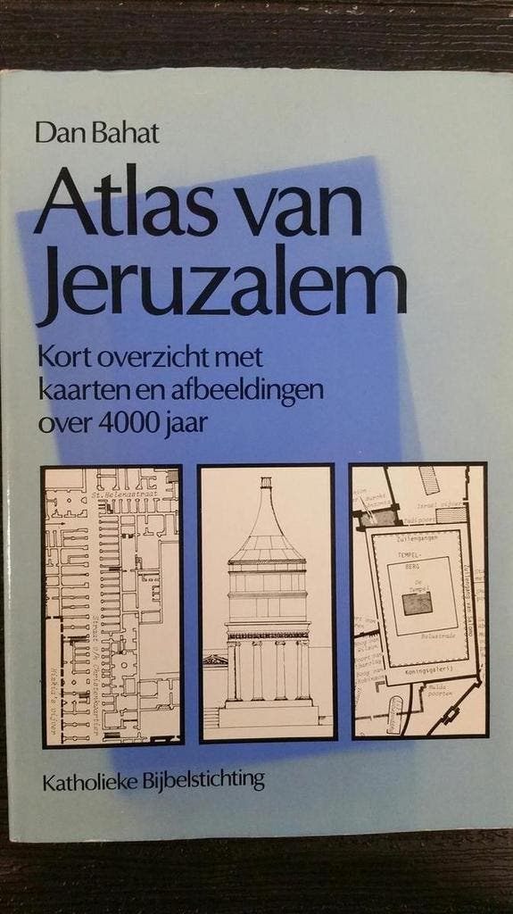 Atlas van jeruzalem 9789061732068 Bahat, Livres, Livres Autre, Envoi