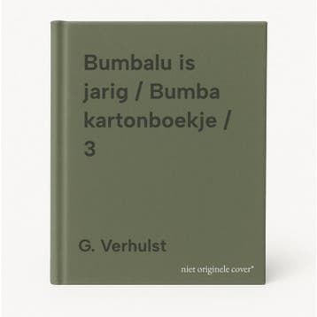Bumbalu is jarig / Bumba kartonboekje / 3 9789059161641, Verzenden, Gelezen, G. Verhulst