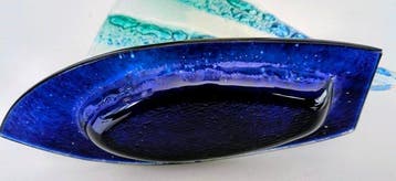 Vitra - sculptuur, Finchè la barca va.. - 23 cm - Glas