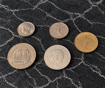 Duitsland, Frankrijk, België. Collection of coins incl.