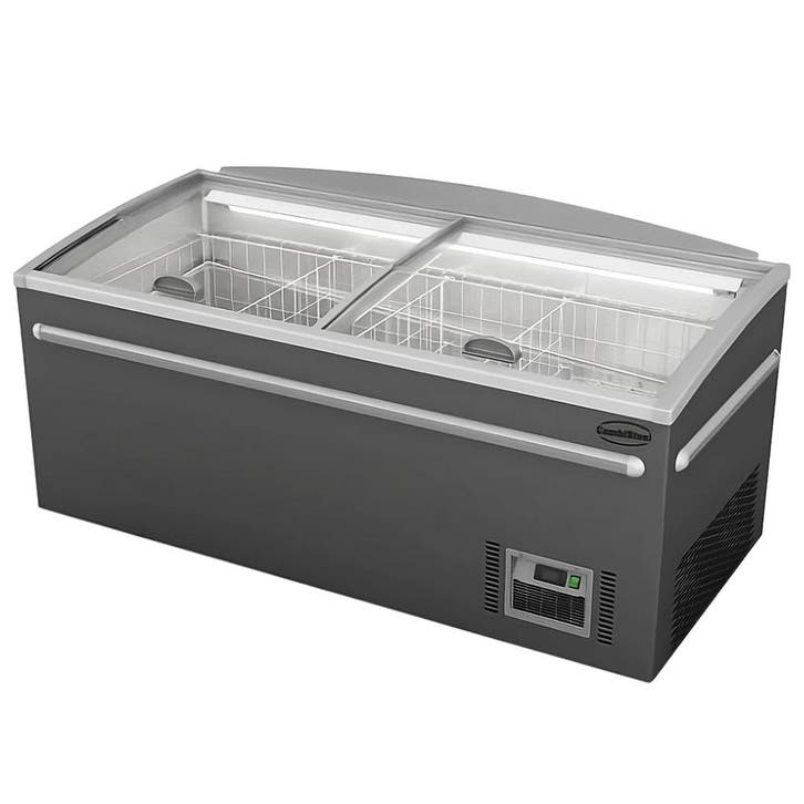 Supermarkt Vrieskist | Kop-Element | 630L | Grijs |, Articles professionnels, Horeca | Équipement de cuisine, Envoi
